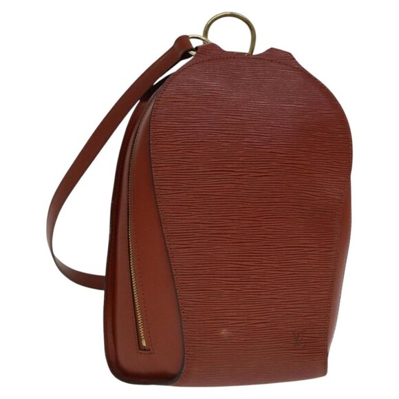 LOUIS VUITTON Epi Mabillon Backpack Brown M52233 LV Auth 111228 - Picture 1 of 14